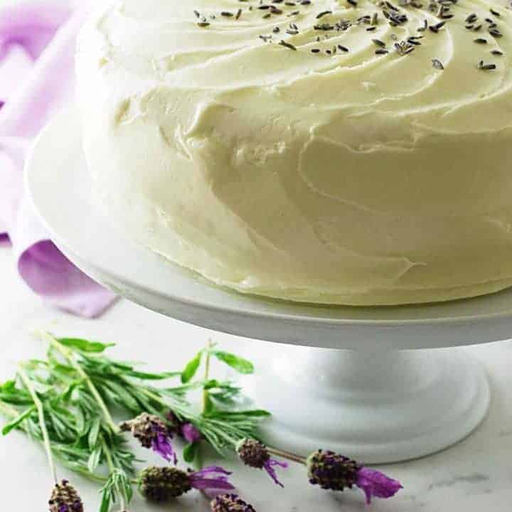 Cream Cheese Buttercream for Cakes (thick + stable)