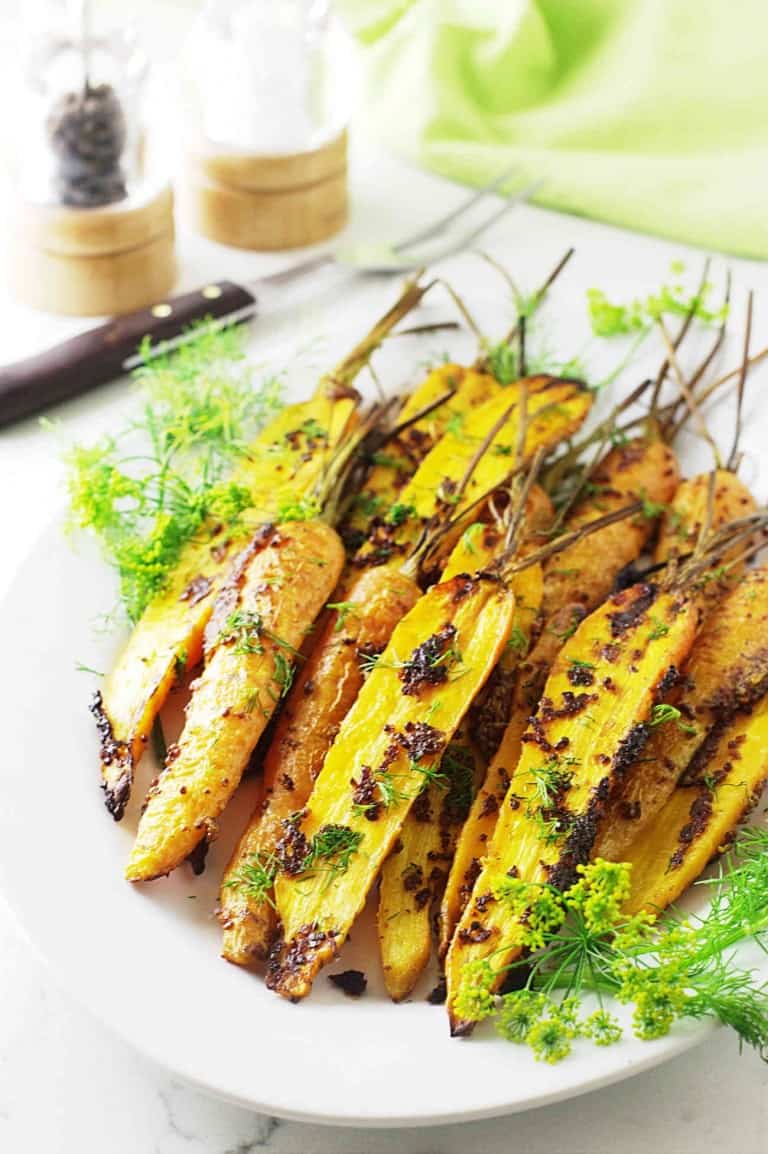 MustardDill Roasted Carrots Savor the Best