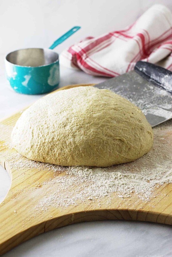 whole wheat einkorn pizza dough