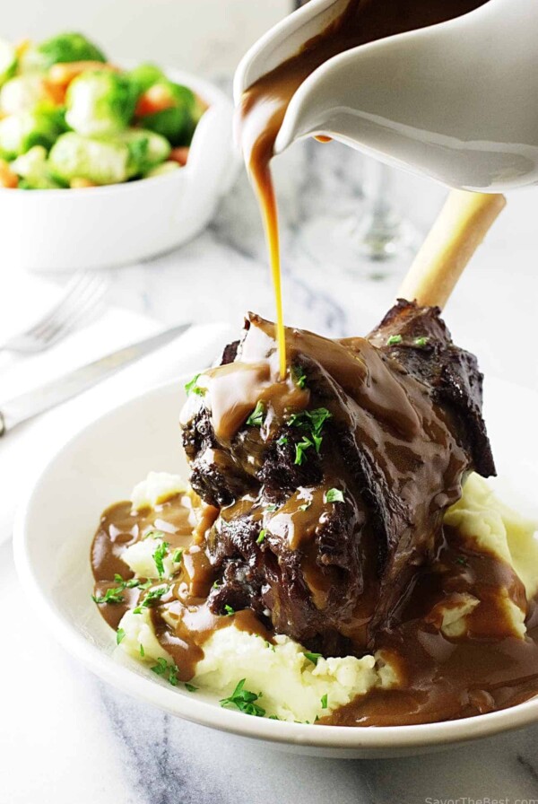 Braised Herbed Lamb Shanks