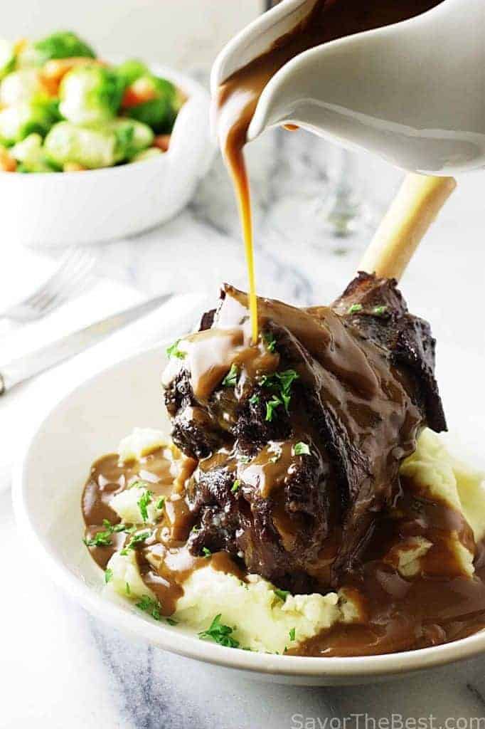 Braised Herb Lamb Shanks