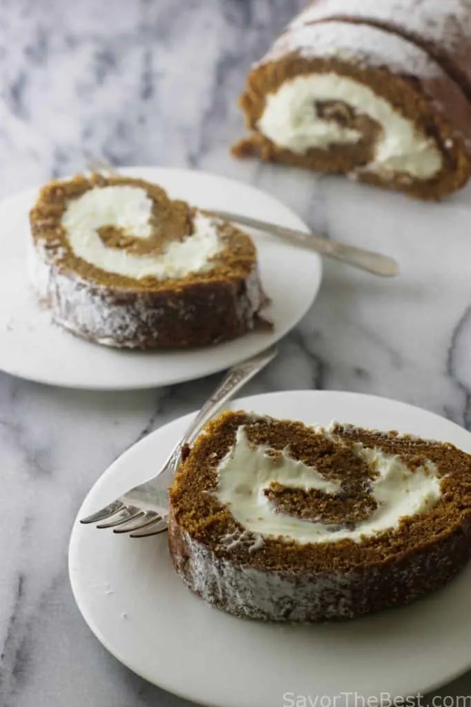 Old Fashioned Pumpkin Roll - The Baker Chick