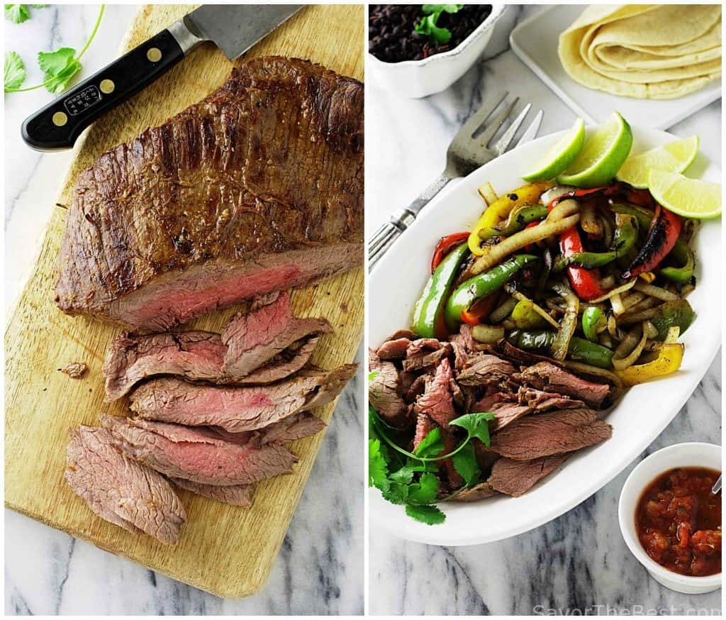 Flank Steak Fajitas