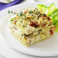 Creamy Chicken Lasagna with Einkorn Noodles