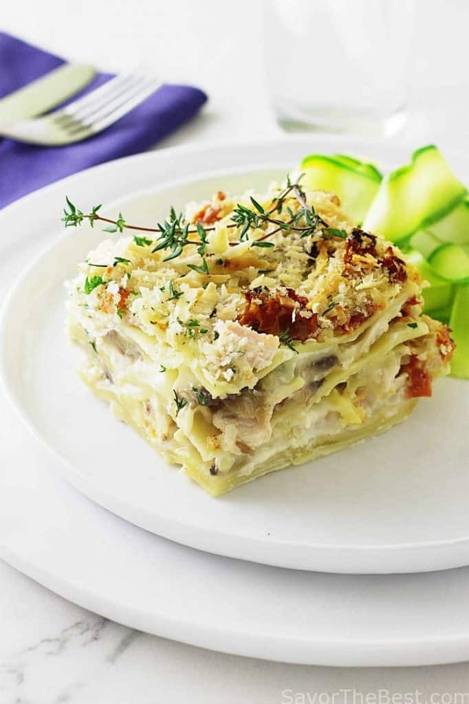 Creamy Chicken Lasagna with Einkorn Noodles - Savor the Best