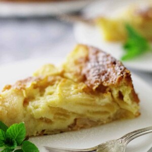 French apple cake