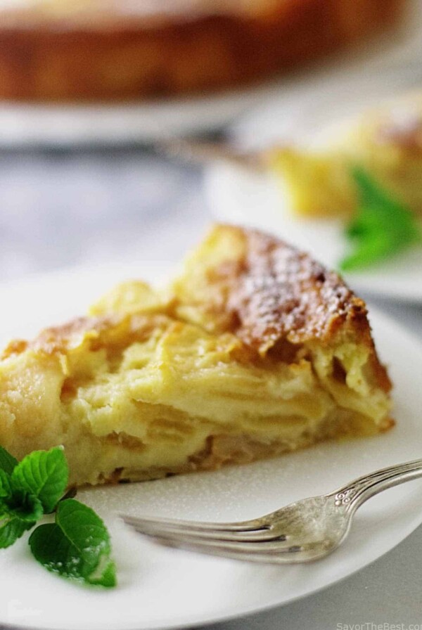 French apple cake