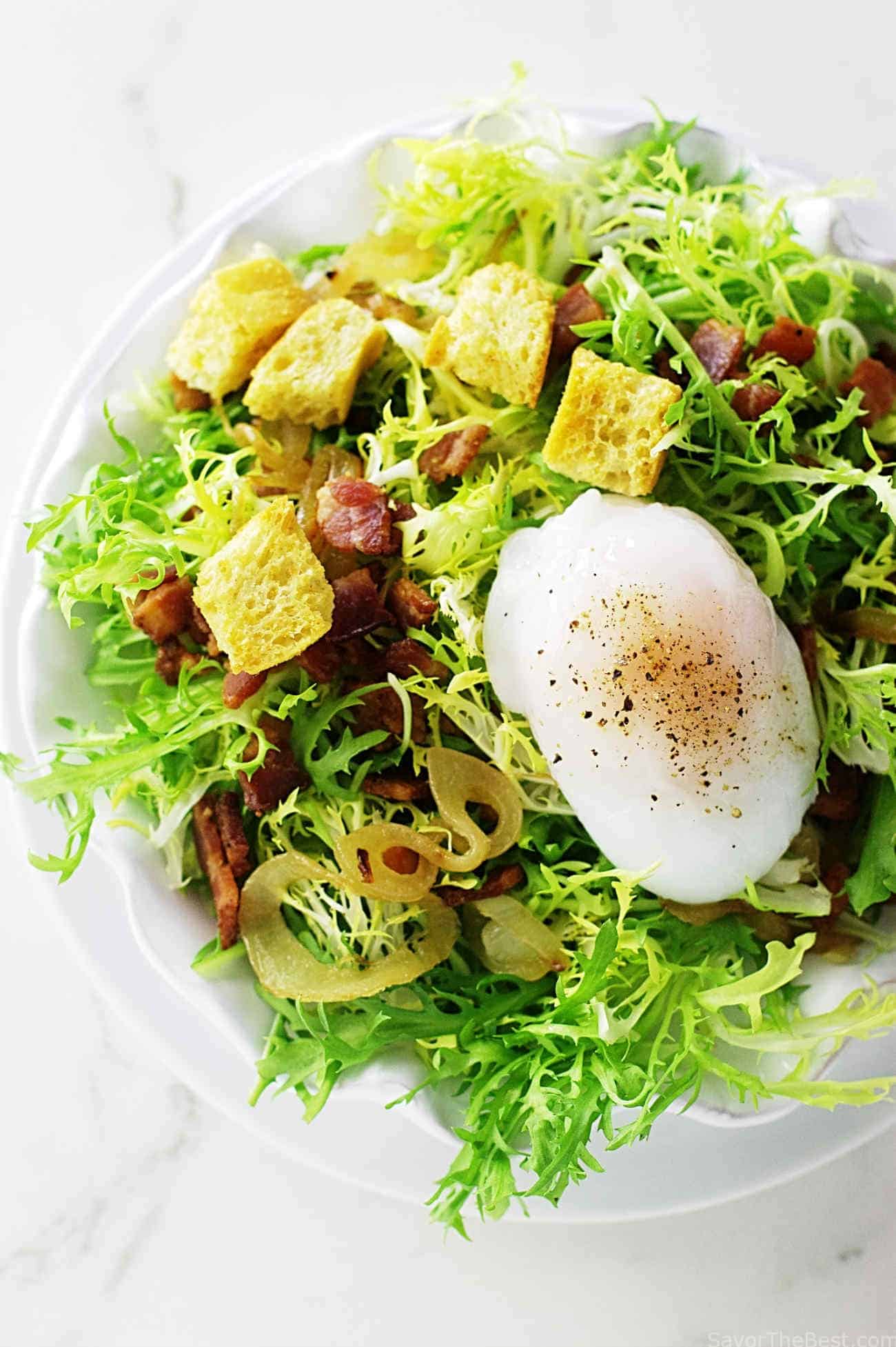 Salade Lyonnaise With Poached Duck Egg Savor The Best