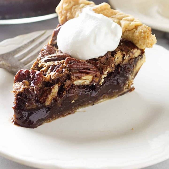 Chocolate pecan deals pie