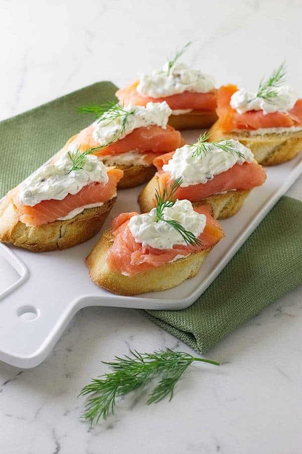 Mascarpone and Smoked Salmon Bruschetta - Savor the Best