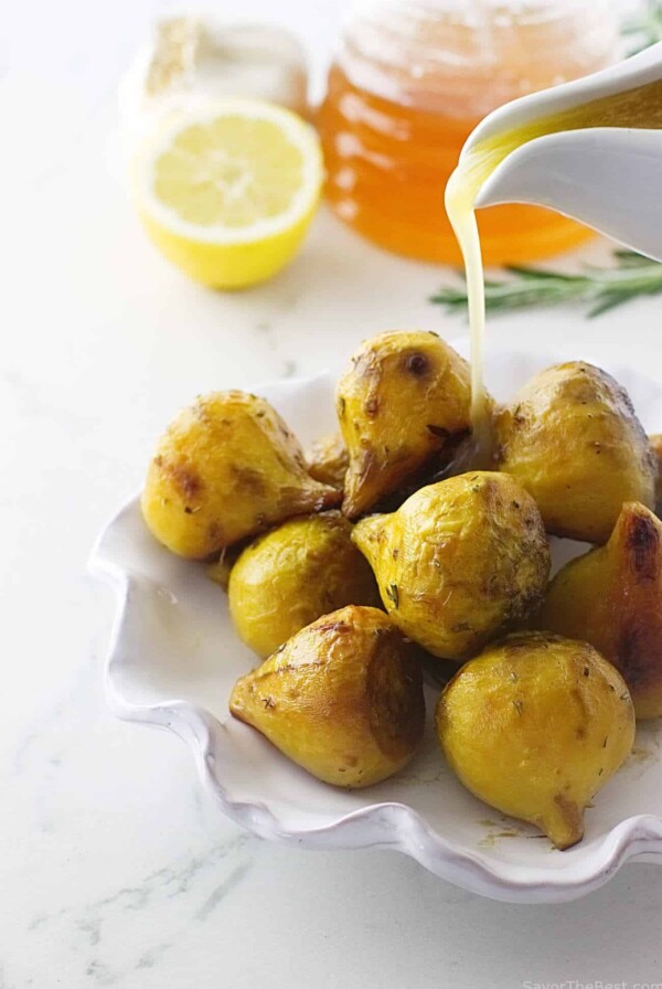 Honey-Lemon Glazed Golden Beets