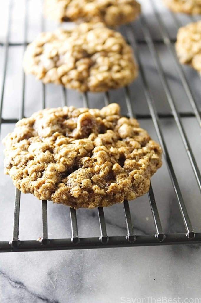 oatmeal raisin spelt cookies