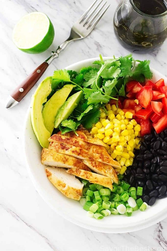 Southwestern Chicken Salad Bowl