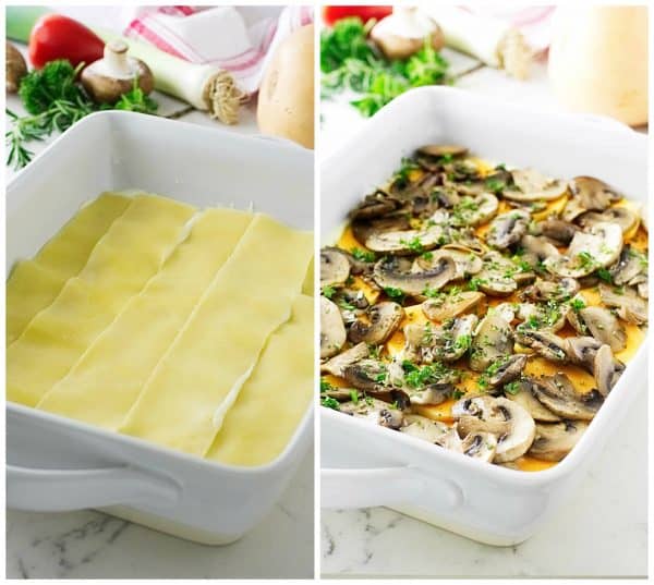 Vegetable Lasagna with White Sauce - Savor the Best