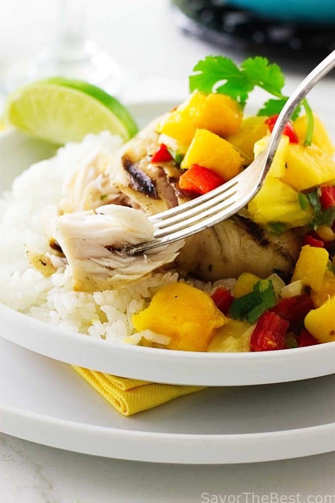 Grilled MahiMahi with Mango Salsa Savor the Best