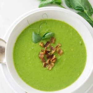 Fresh Pea Soup St. Germain