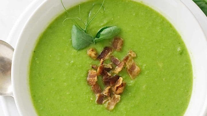 Fresh Pea Soup (Potage Saint-Germain)