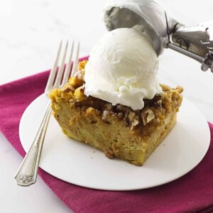 Pumpkin Bread Pudding