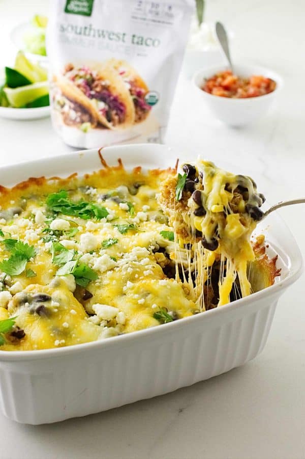 Southwest Quinoa and Black Bean Casserole Savor the Best