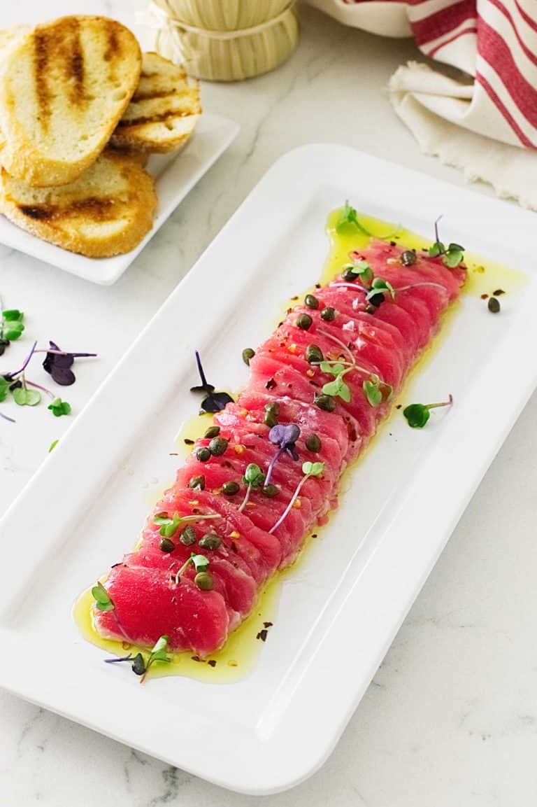 Tuna Crudo Savor the Best