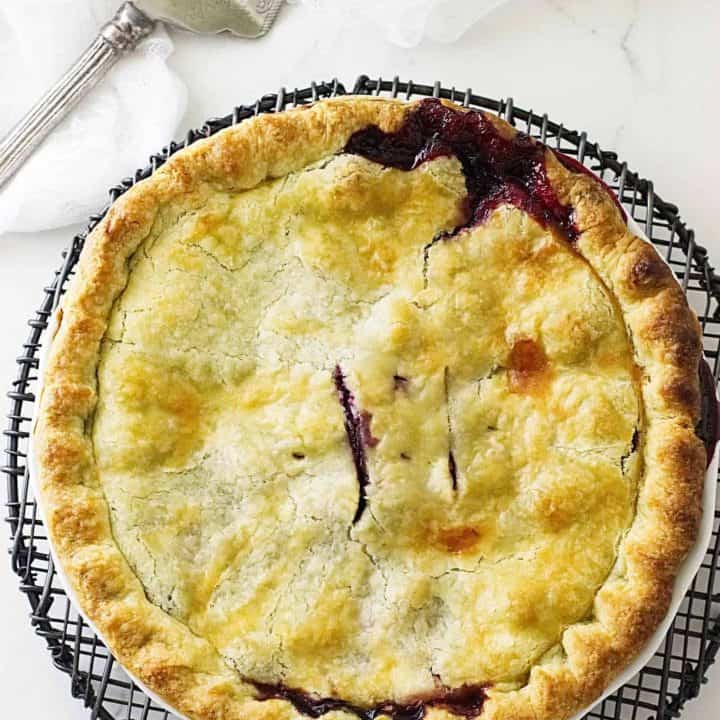 Fresh Blackberry Pie