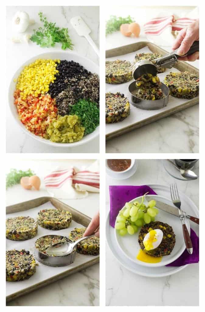 Southwestern Quinoa-Black Bean Burger 