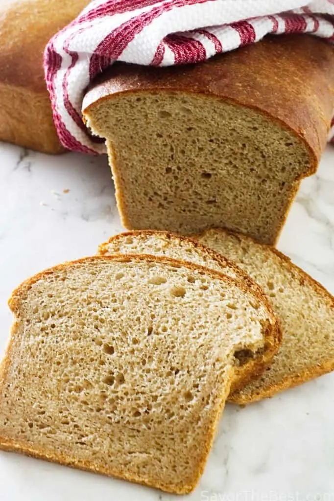 Sprouted wheat buttermilk sandwich bread