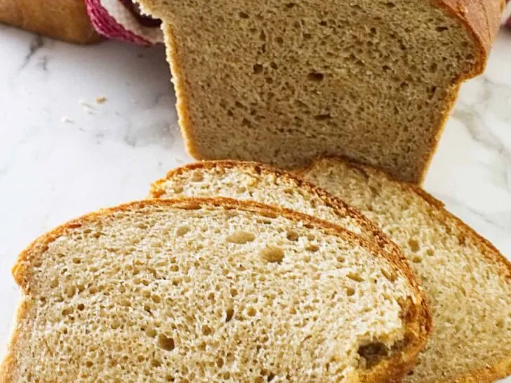 Sprouted wheat buttermilk sandwich bread