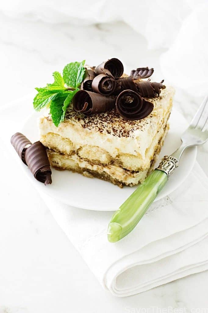 Easy Eggless Tiramisu Recipe - ChocolateSuze