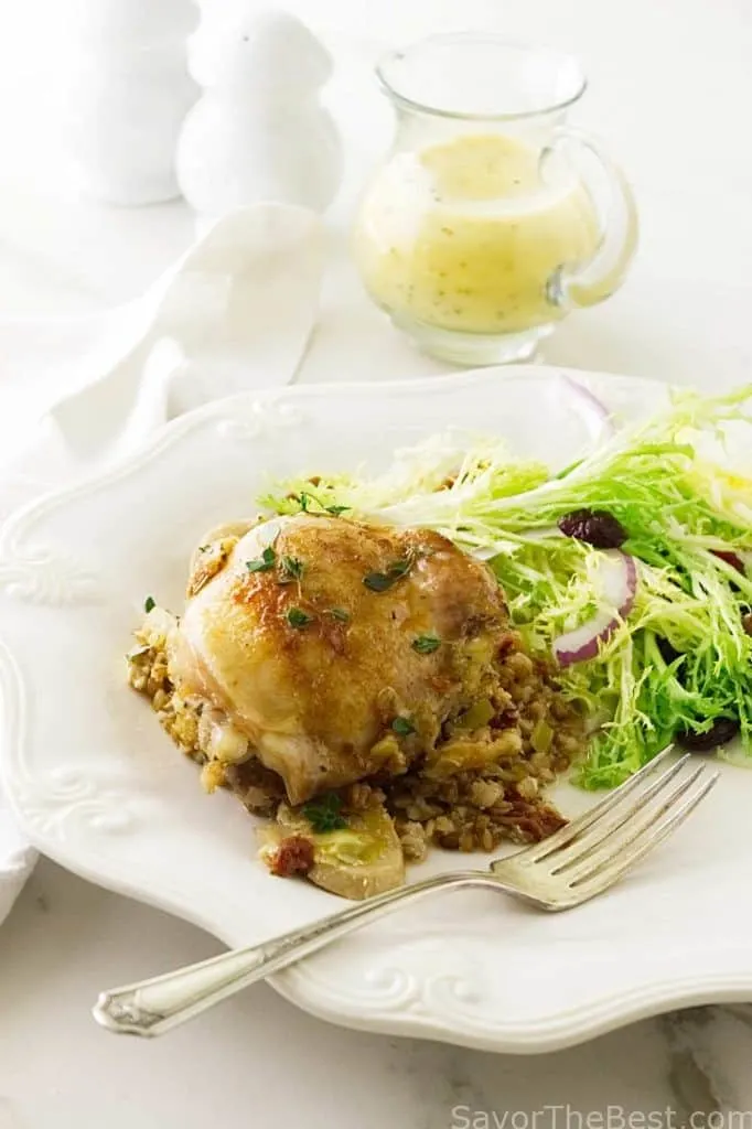 Farro Chicken Bake