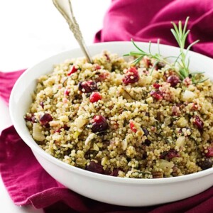 Quinoa-Cranberry Pilaf