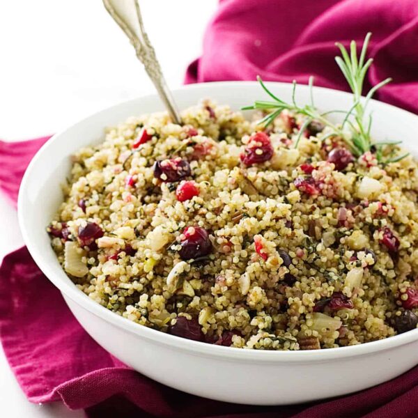 Quinoa-Cranberry Pilaf - Savor the Best