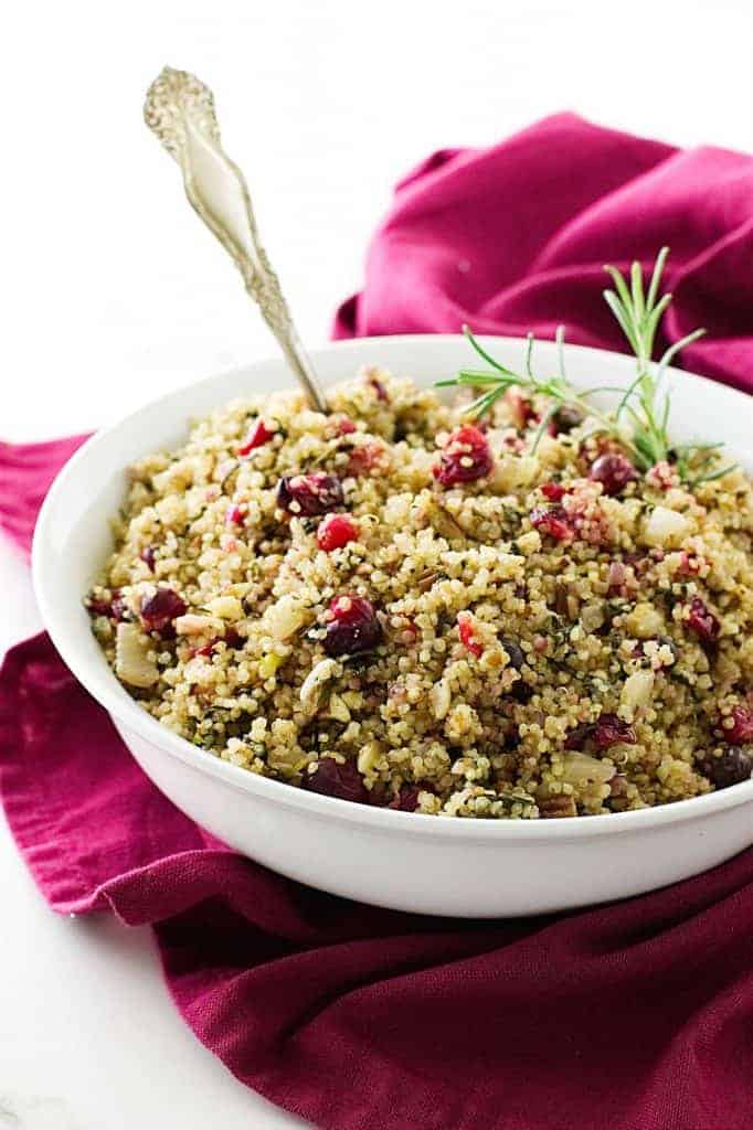 Quinoa-Cranberry Pilaf
