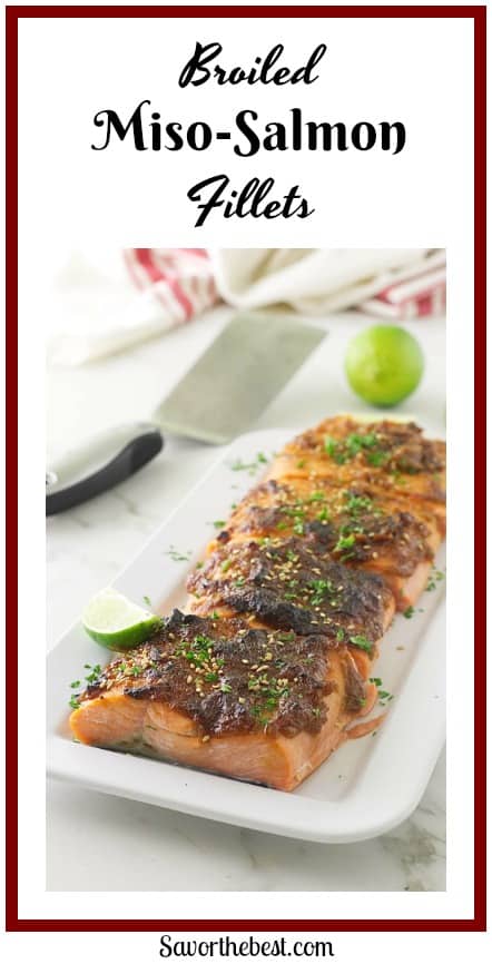 Red Miso-Hoisin Salmon