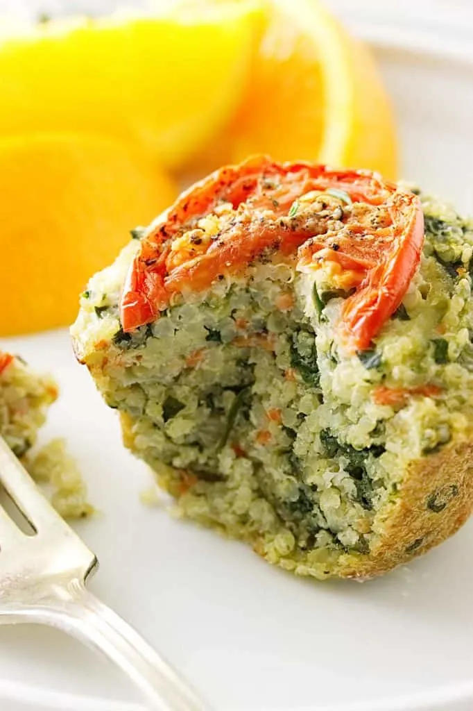 Veggie Quinoa Egg Muffins