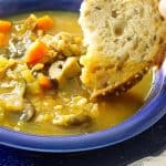 Turkey Vegetable Farro Soup