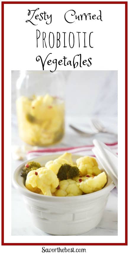 zesty curried probiotic vegetables