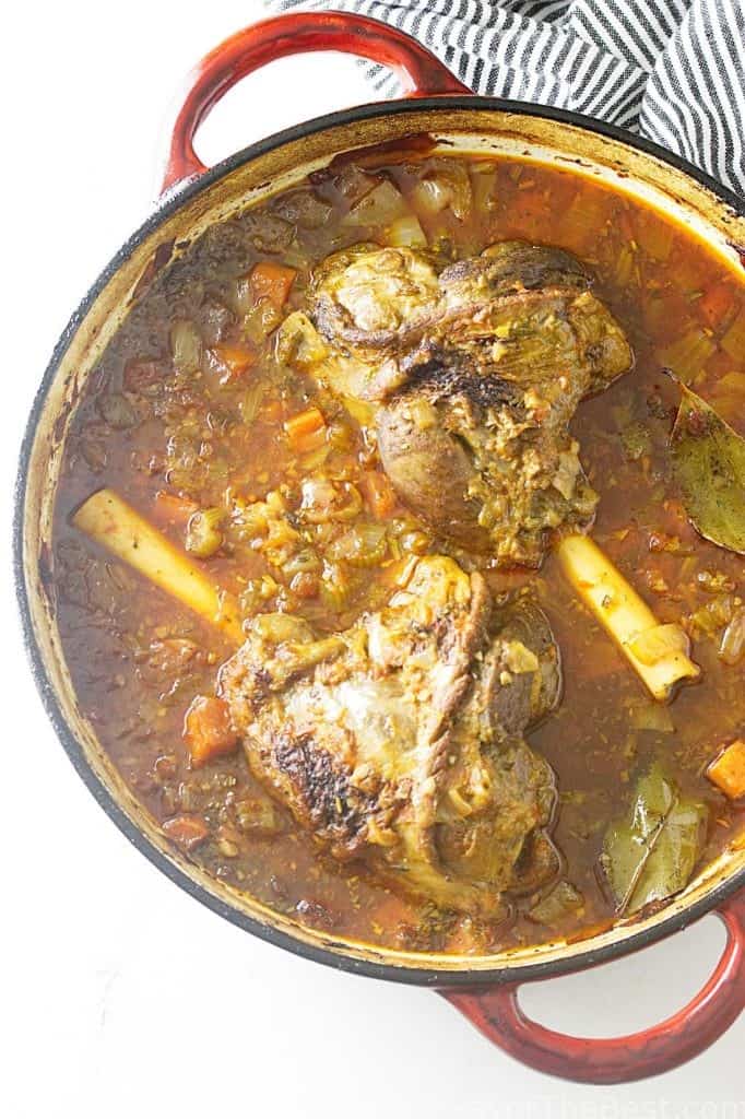 Lamb Shanks - Osso Buco Style