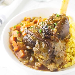 Lamb Shanks - Osso Buco Style