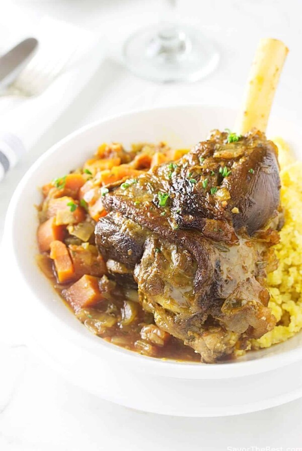 Lamb Shanks - Osso Buco Style