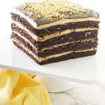 Chocolate Peanut Butter Layer Cake