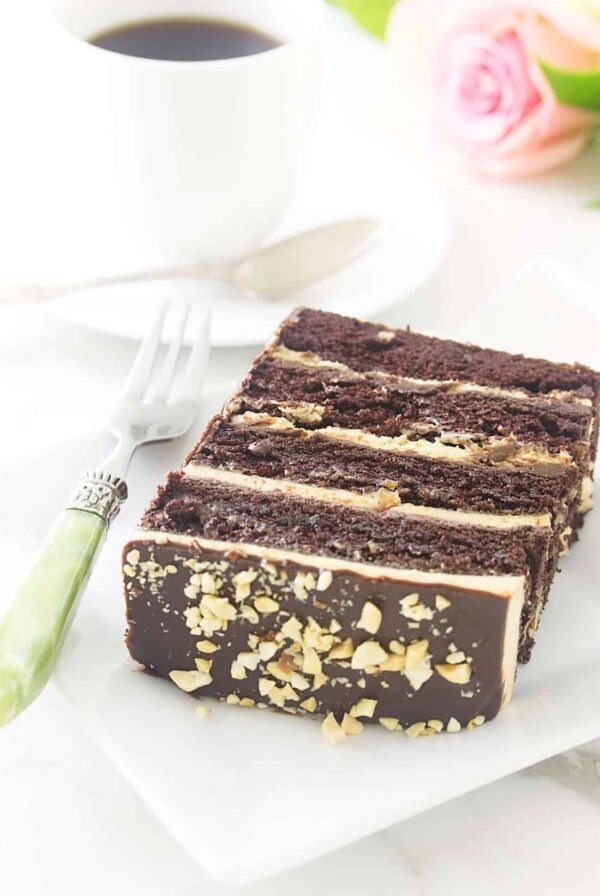 Chocolate Peanut Butter Layer Cake