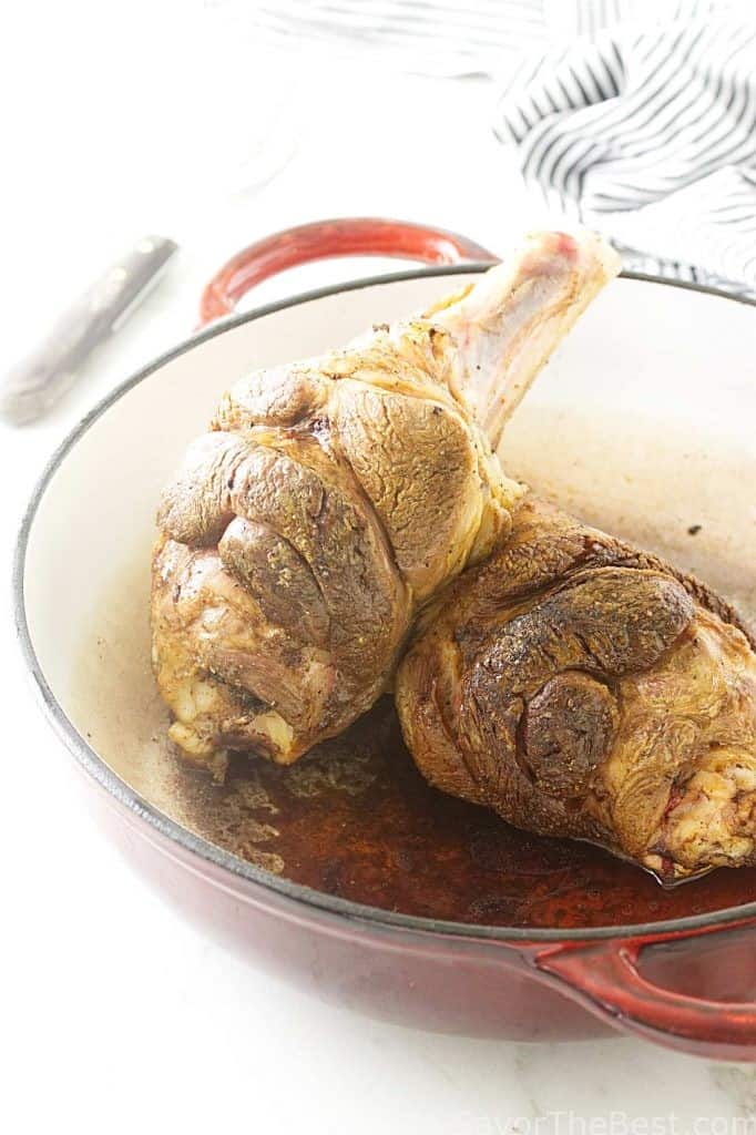 Lamb Shanks - Osso Buco Style