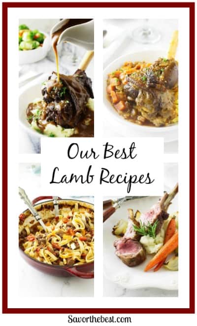 a selection of our best lamb recipes