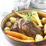 Slow-Roasted Lamb Shoulder and Root Vegetables