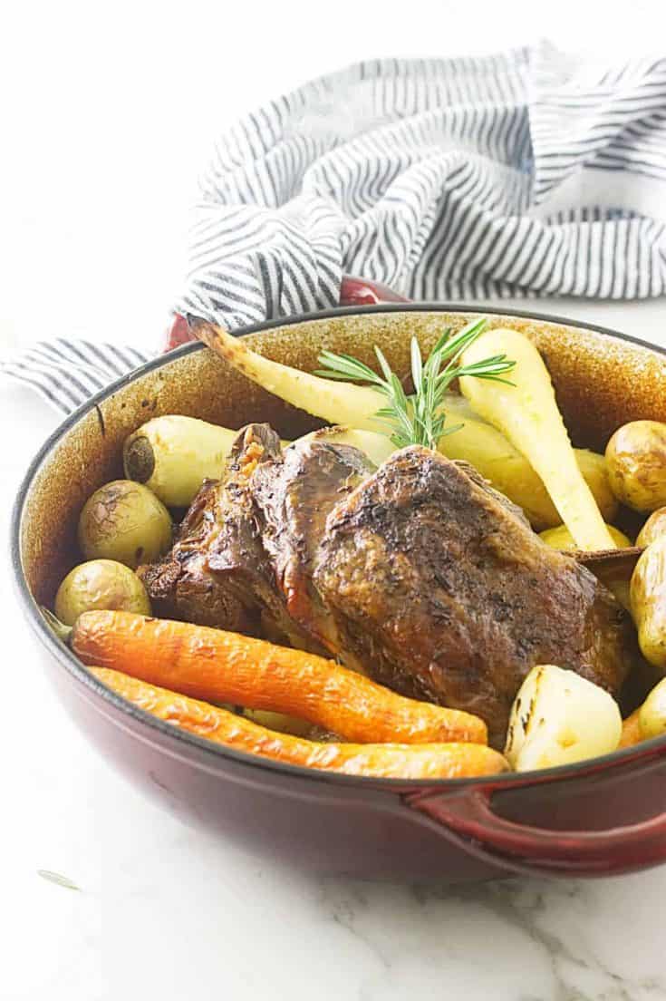 Slow-Roasted Lamb Shoulder and Root Vegetables - Savor the Best