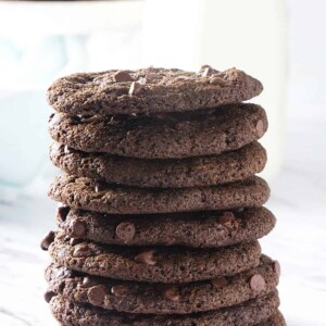 Crispy Double Chocolate Cookie