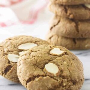 Triple Ginger-Almond Cookies