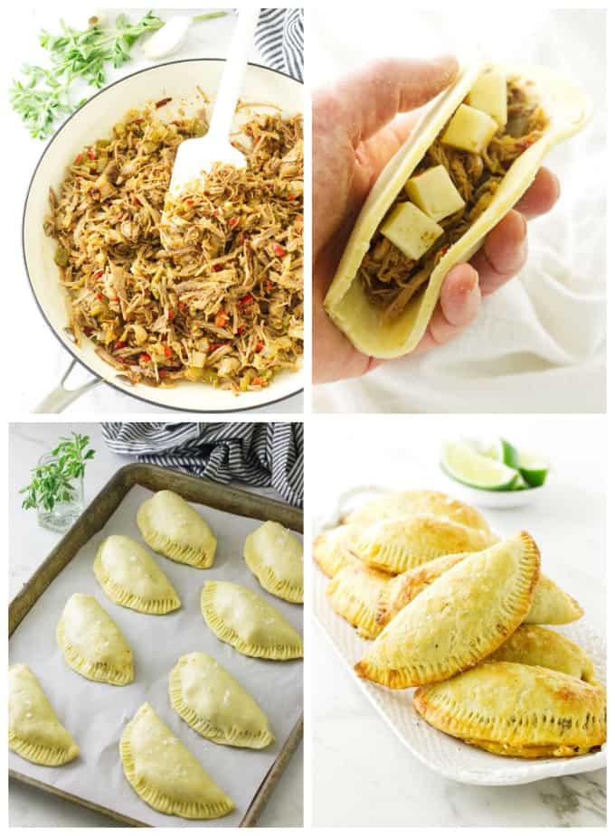 Spicy Pulled Pork Empanadas