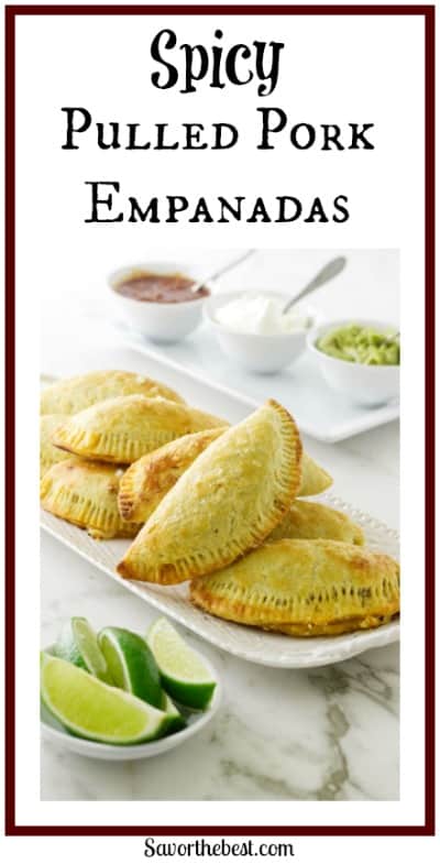 Spicy Pulled Pork Empanadas